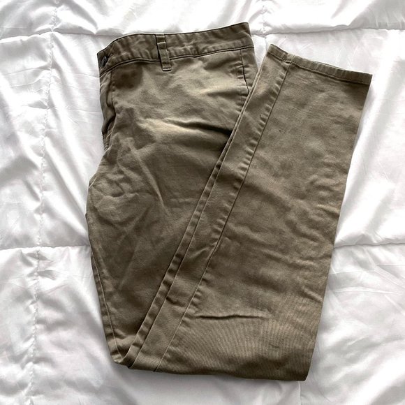 Lee Pants - Lee Uniform Khaki Pants